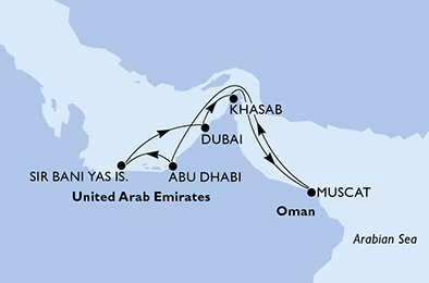 MSC Opera dubaj